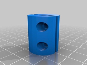 5x8 coupling parts customized 3d print model - Mito3D