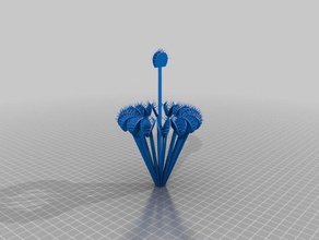 all hail king flytrap sculptures 3d print model - Mito3D