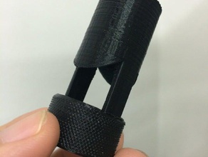 spr flash-hider sport im freien 14mm airsoft flashhider 3d print model - Mito3D