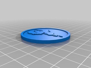 meine angepasste token Münzen Abzeichen 3d print model - Mito3D