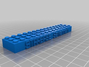 starbase lego la construction les jouets personnalisé 3d print model - Mito3D