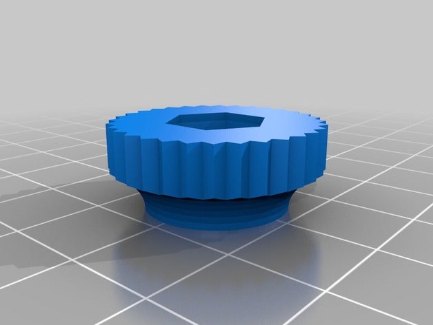 m6 nut diy customized 3D print model - Mito3D