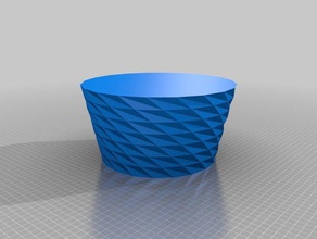 flower pot containers customized 3d print model - Mito3D