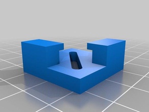 my customized flashforge glass bed corner 3d printer parts 3d print model - Mito3D