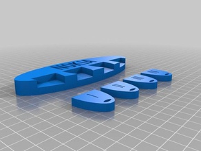 chaveiro nokia portachiavi famiglia 3d print model - Mito3D