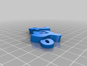 scott llaveros personalizado 3d print model - Mito3D