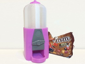 candy máquina de los hogares dispensador alimentos casa 3d print model - Mito3D