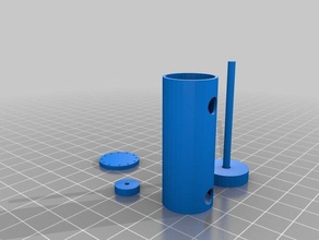 cilindro-pistone 3d stampa 3d print model - Mito3D