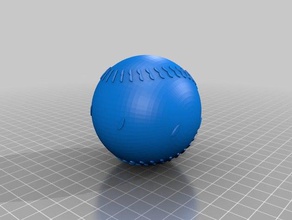 de baseball sport à l'extérieur 3d print model - Mito3D