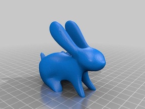 cute bunny 3d printing 3d print model - Mito3D