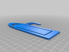 shark bookmark remix 3d printing 3d print model - Mito3D