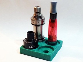 vaporisateur atomiseur titulaire 3d de l'impression ecig vapoter stand 3d print model - Mito3D