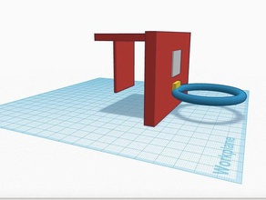mini basketball hoop 3d printing 3d print model - Mito3D