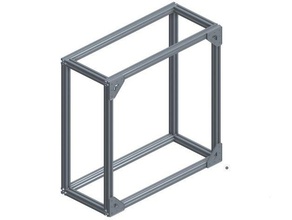 Modulares aluminium-Profil-3d-Drucker Drucker 3d print model - Mito3D