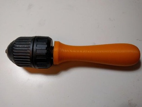 hand drill chuck holder tools drilling 3d print model - Mito3D