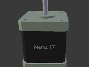 nema 17 conceptualization model 3d printer parts 3d print model - Mito3D