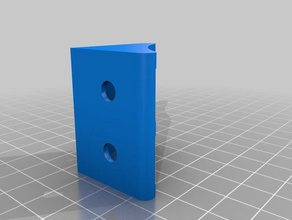 simple bracket household 3d print model - Mito3D