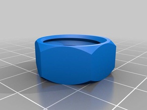 porca partes personalizado 3d print model - Mito3D