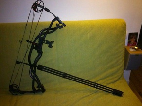 gatling stabilizer compound bow sport outdoors 3d print model - Mito3D