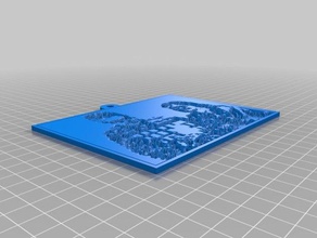 palak lastlithopane 2d art customized 3d print model - Mito3D