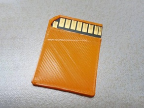 sd card case computer memory 3d print model - Mito3D