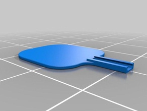 ping pong paddle oyuncaklar oyunlar enablecreatetime1 3d print model - Mito3D