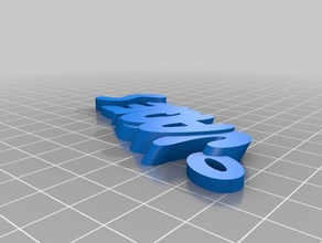 jacques organización personalizado 3d print model - Mito3D
