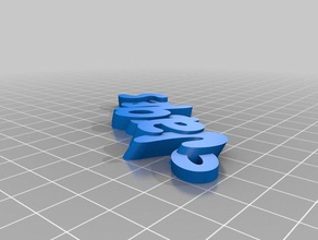 jacques key organization customized 3d print model - Mito3D