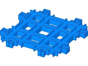 plarail doppio binario traversa meccanica i giocattoli attraversando diamante di attraversamento tomy treno 3d print model - Mito3D