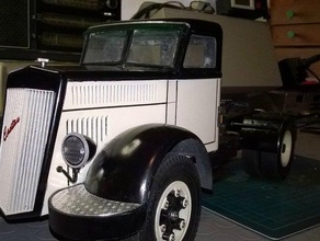 lancia esatauold timer truck 1955 hobby 3d print model - Mito3D