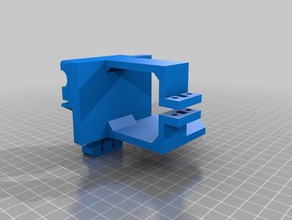 carro soporte extrusor mk8-9 capteur de inductivo 3d l'impression 3d print model - Mito3D