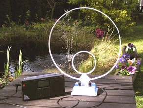 loop-Antenne - Elektronik Schleifen Empfänger 3d print model - Mito3D