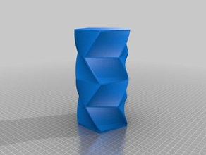 my customized geometric vases math art 3d print model - Mito3D
