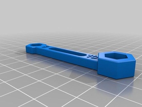 Schraubenschlüssel 8mm10mm hand tools angepasst 3d print model - Mito3D