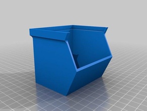 stackable small parts bin organization 3d print model - Mito3D