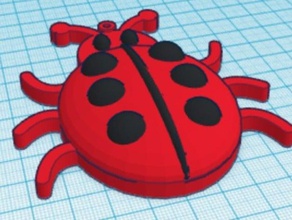 lady bug andere 3d print model - Mito3D