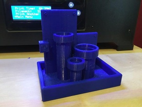super mario 3 diorama ispirato fioriera video giochi 3d print model - Mito3D