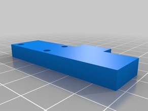 supporto tapón de la prusa i3 3d impresión 3d print model - Mito3D