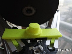 filament roller spool guide support delta 3d printer accessories 3d print model - Mito3D