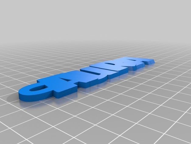 aura organizzazione personalizzato 3D print model - Mito3D