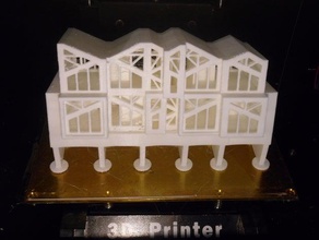 l'architecture 3e des bâtiments structures 3d print model - Mito3D