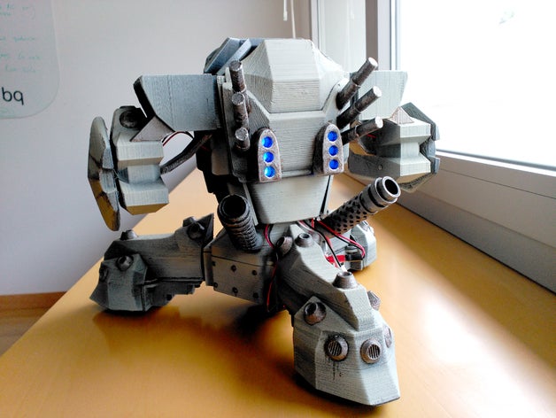 hammerhead mecânico brinquedos 3D print model - Mito3D