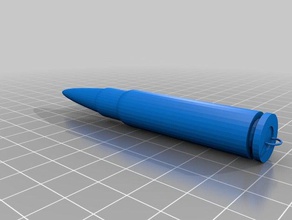 ammo 50 bmg keychain sport outdoors cal 3d print model - Mito3D