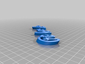 my customized richardtext name keyring keyfob organization 3d print model - Mito3D