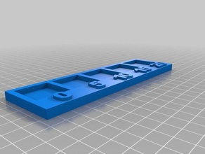 kleineres display infill Prozent engineering 3d print model - Mito3D