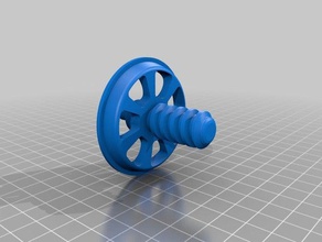 carretel de centro detentor do suporte parafuso tipo 3d a impressora partes 3d print model - Mito3D