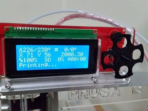 sunhokey prusa i3 speed dial lcd 3d printer parts 3d print model - Mito3D