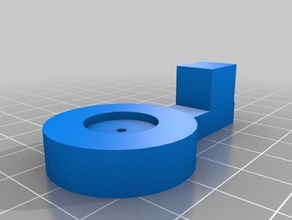 bullnose 3x3 átomo rx122 tesoura brinquedo jogo acessórios 3d print model - Mito3D