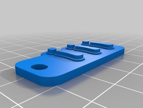 tag keychains customized 3d print model - Mito3D