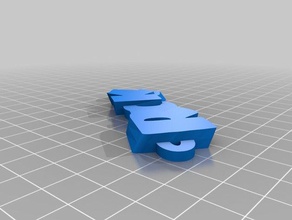 rickykeyring keychains customized 3d print model - Mito3D